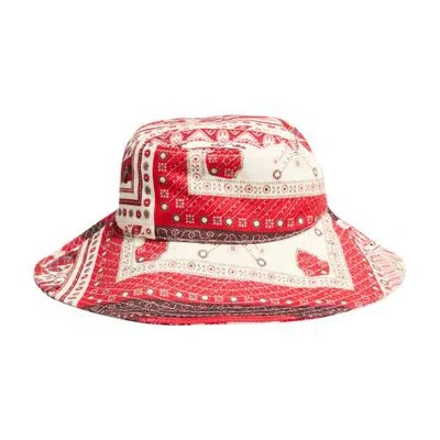Isabel Marant Delya Hat In Red