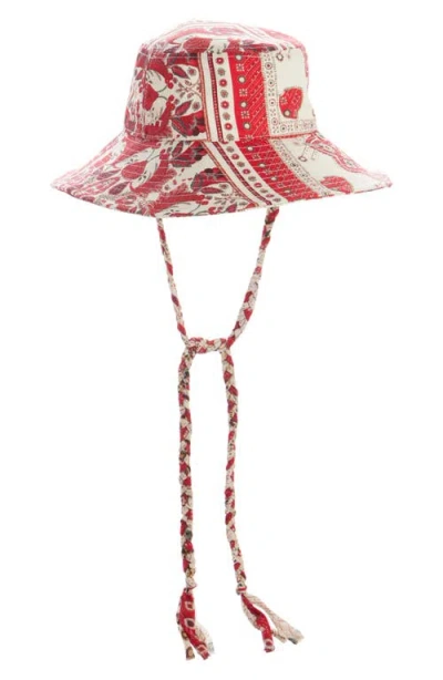ISABEL MARANT ISABEL MARANT DELYA PASILEY PRINT BUCKET HAT
