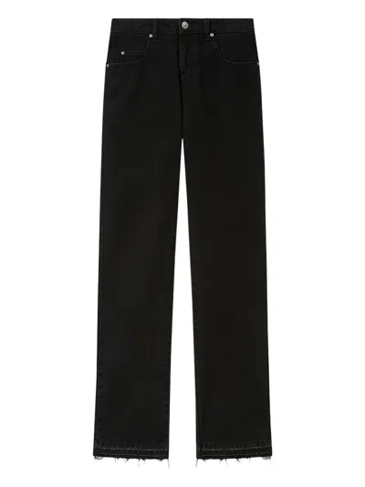 Isabel Marant Denala Flared Jeans In Black
