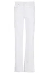 Isabel Marant Belt Loop Jeans In White