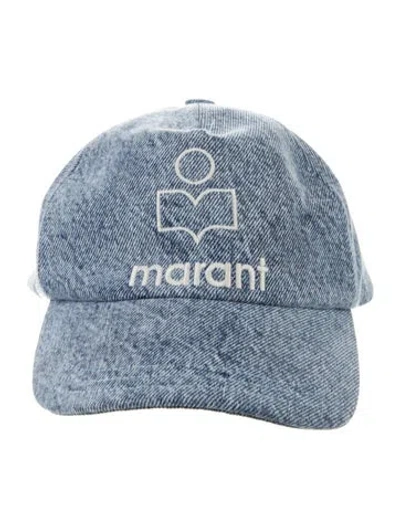 Pre-owned Isabel Marant Denim Baseball Cap In Blue