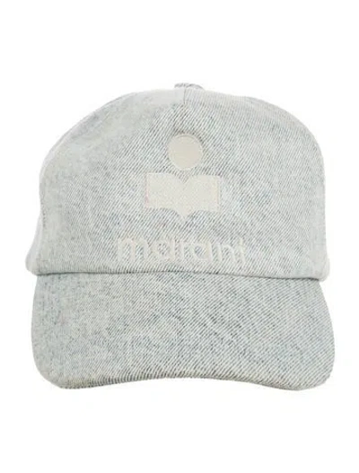 Pre-owned Isabel Marant Denim Baseball Cap In Blue