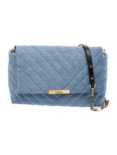 Pre-owned Isabel Marant Denim Belt Bag In Blue