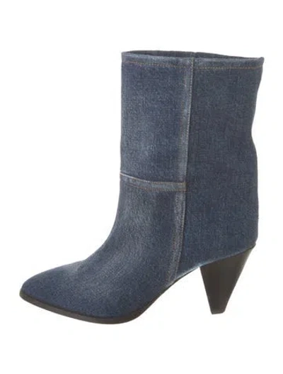 Pre-owned Isabel Marant Denim Boots In Multi