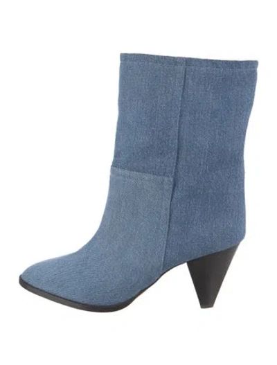 Pre-owned Isabel Marant Denim Boots In Multi