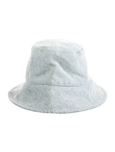 Pre-owned Isabel Marant Denim Bucket Hat In Blue