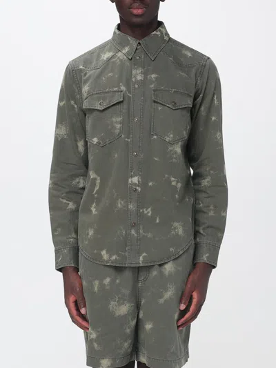 Isabel Marant Denim Casual Shirt In Gray