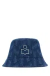 ISABEL MARANT DENIM HALEY BUCKET HAT