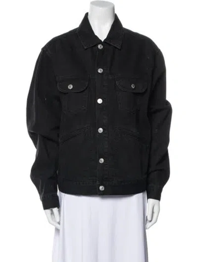 Pre-owned Isabel Marant Denim Jacket In Black