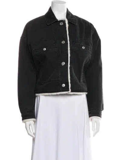 Pre-owned Isabel Marant Denim Jacket In Black