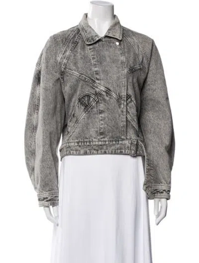 Pre-owned Isabel Marant Denim Jacket In Gray