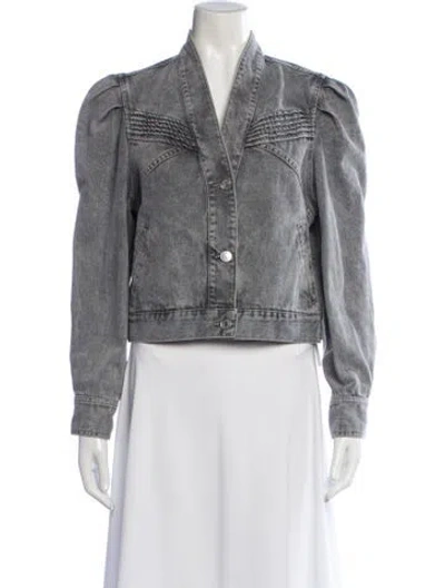 Pre-owned Isabel Marant Denim Jacket In Gray