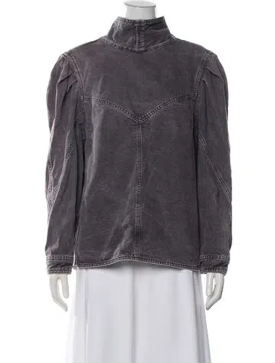 Pre-owned Isabel Marant Denim Jacket In Grey