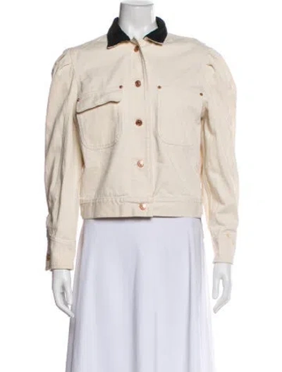 Pre-owned Isabel Marant Denim Jacket In Neutral