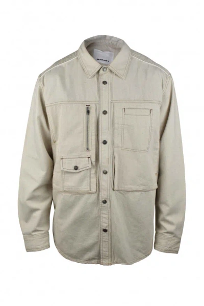 Isabel Marant Denim Jacket In Gray