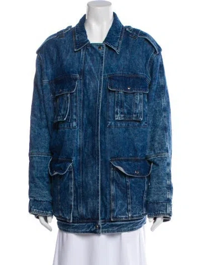Pre-owned Isabel Marant Denim Jacket W/ Tags In Blue