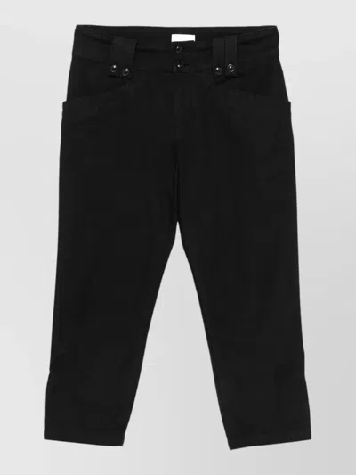 Isabel Marant Pantaloni Berna Al Ginocchio In Black