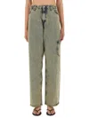 Isabel Marant Denim Relaxed Mid Rise Jeans In Denim