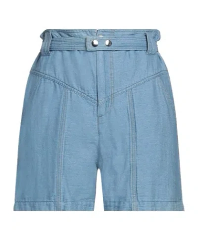 Isabel Marant Denim Shorts In Blue