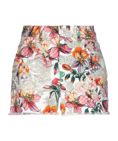 Isabel Marant Denim Shorts In Multi