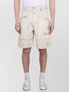 Isabel Marant Denim Shorts With Pockets And Belt Loops