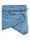 Isabel Marant Denim Skirt In Blue