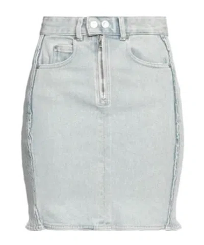 Isabel Marant Denim Skirt In Blue