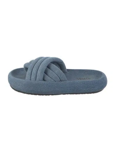 Pre-owned Isabel Marant Denim Slides In Blue