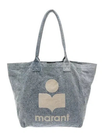 Pre-owned Isabel Marant Denim Tote In Gray