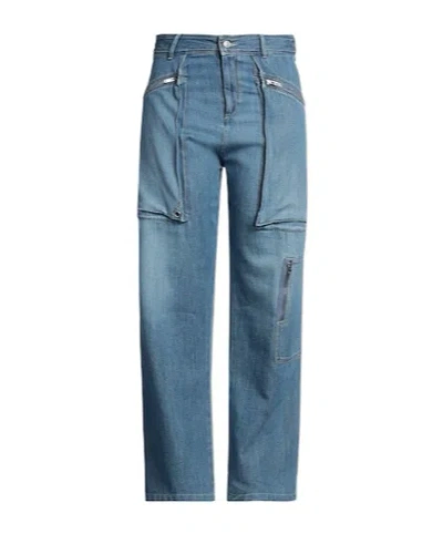 Isabel Marant Denim Trousers In Blue
