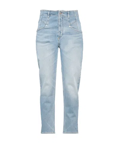 Isabel Marant Denim Trousers In Blue