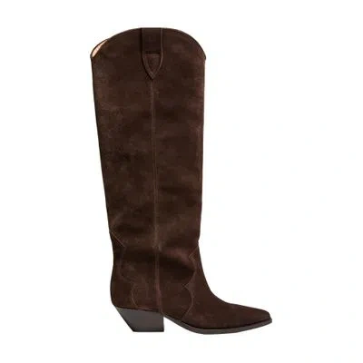 Isabel Marant Denvee Boots In Brown