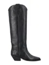 Isabel Marant Marant Denvee 40mm Knee High Boots In Black