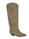 Isabel Marant Denvee Boots Taupe In Dove Grey