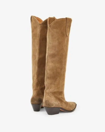 Isabel Marant Denvee Boots In Taupe