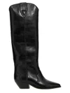 Isabel Marant Denvee Low Heels Boots In Black