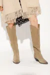 Isabel Marant Denvee Boots Taupe In Brown