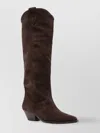 Isabel Marant Denver Leather Knee High Western Boots