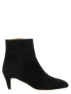 Isabel Marant 55mm Deone Suede Boots In Black