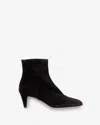 Isabel Marant 55mm Deone Suede Boots In Black