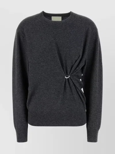 ISABEL MARANT DETACHABLE PIN WOOL BLEND SWEATER