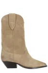 Isabel Marant Duerto Suede Boots In Brown