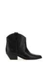Isabel Marant Women Chocolate Dewina Cowboy Ankle Boots