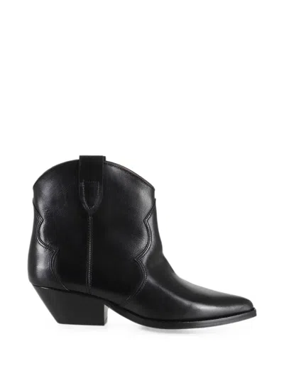 Isabel Marant Dewina Cowboy Boots In Black