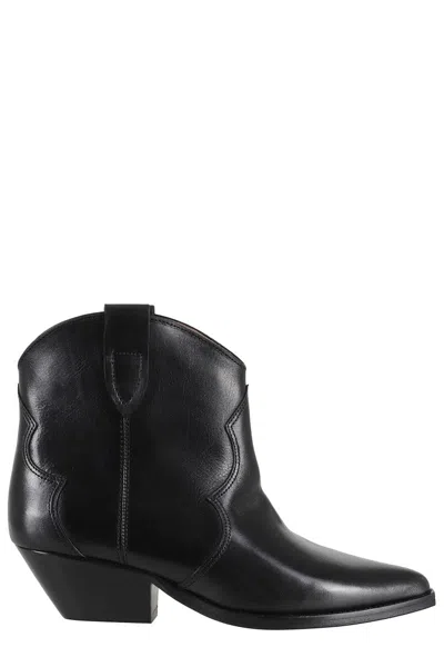 ISABEL MARANT DEWINA GZ POINTED TOE ANKLE BOOTS