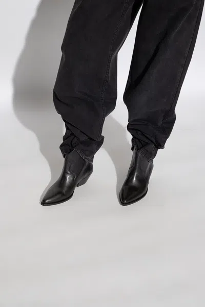 Isabel Marant ‘dewina' Heeled Ankle Boots In Black
