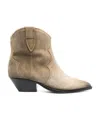 Isabel Marant Dewina Leather Ankle Boots In Multi