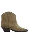 Isabel Marant Taupe Brown Calf Leather Texano Style Boots