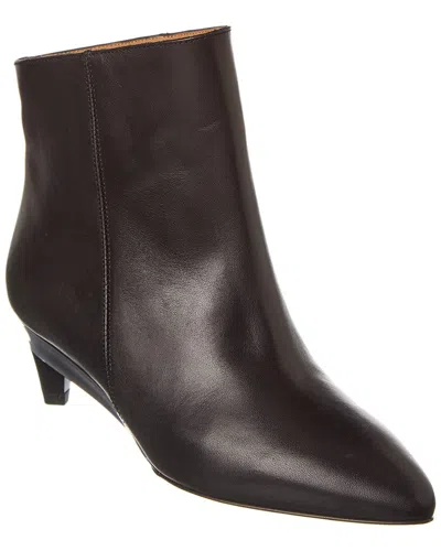 Isabel Marant Deyan Leather Bootie In Brown