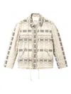 Isabel Marant Deyis Patterned Jacket In Neutral